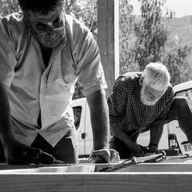 Construction d'une cabane