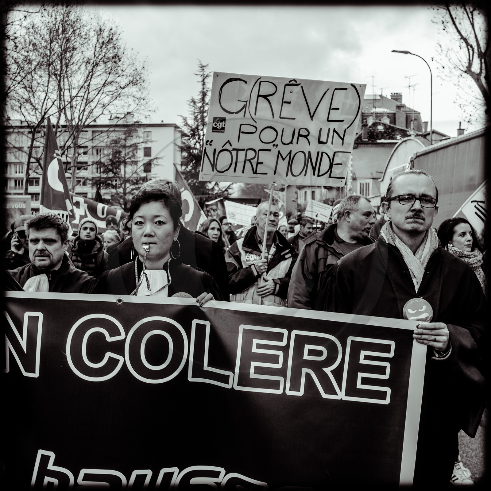 Manifestation à Gap le 17 décembre 2019