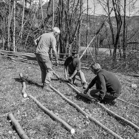 Nettoyage du terrain - Coupe du bois - 29 03 17