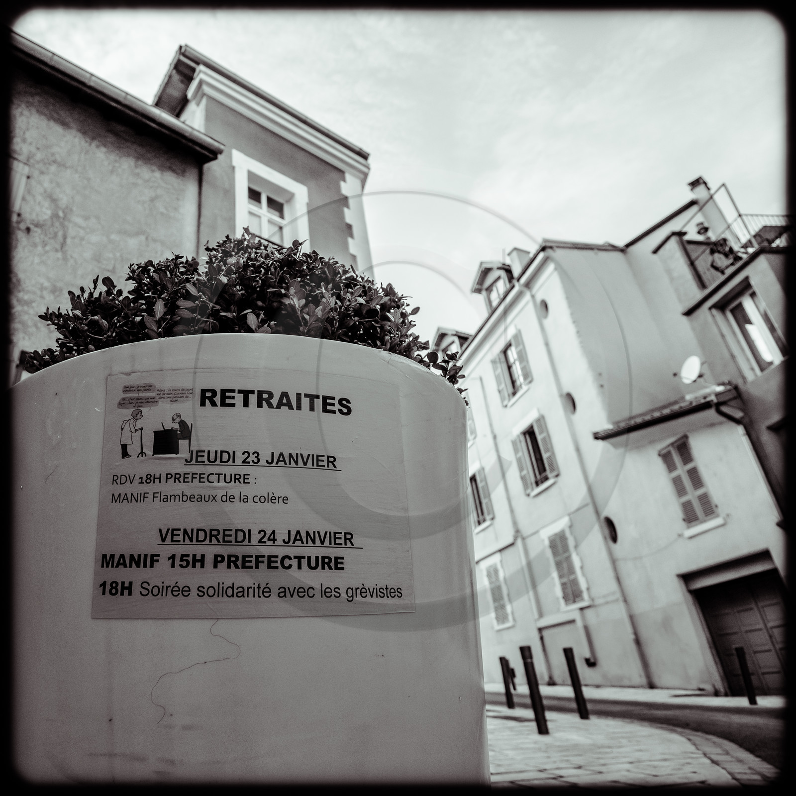 Manifestation à Gap le 24 janvier 2020