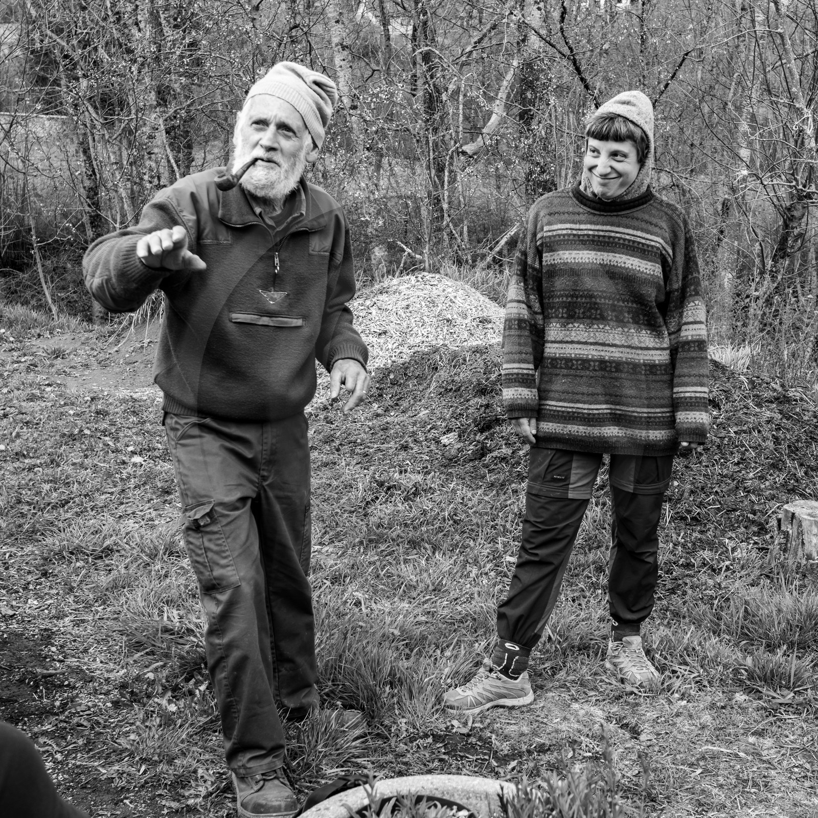 21 avril : jardinage, collages, peinture