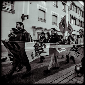 Manifestation à Gap le 10 décembre 2019.