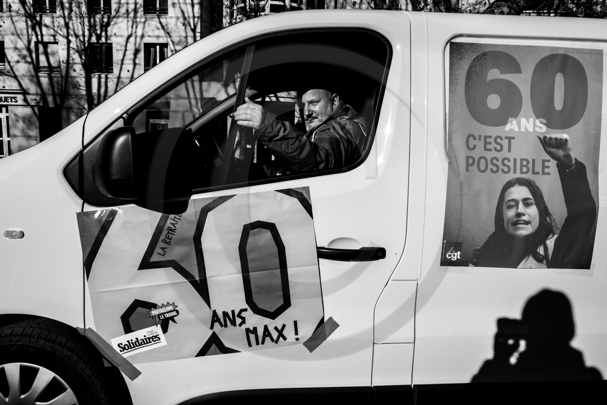19 janvier 2023 : Manifestation pour le défense des retraites à Gap