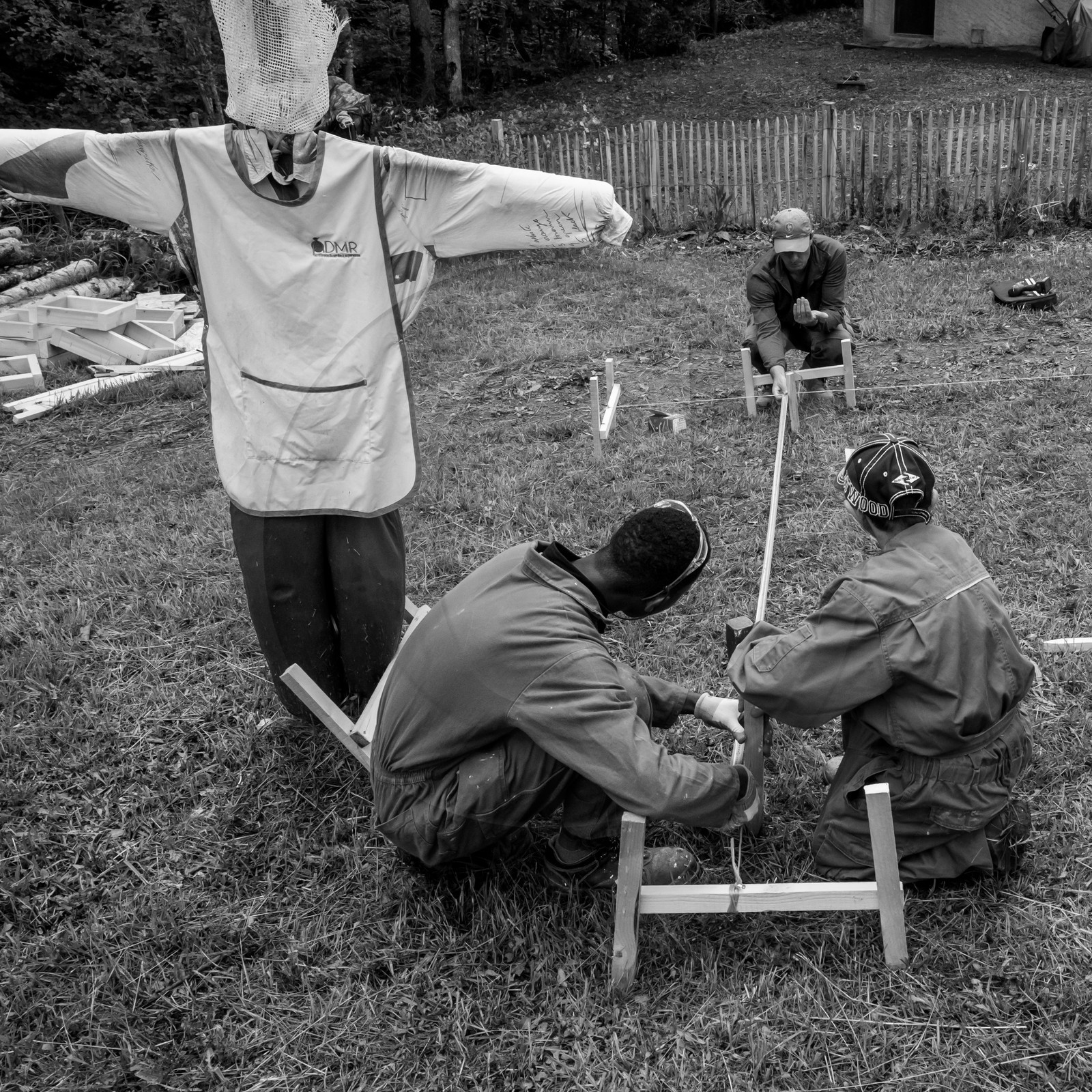 Construction de bacs surélevés