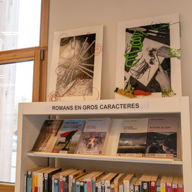 Exposition L comme laine, lien, lieu à la médiathèque de St-Bonnet-en-Champsaur