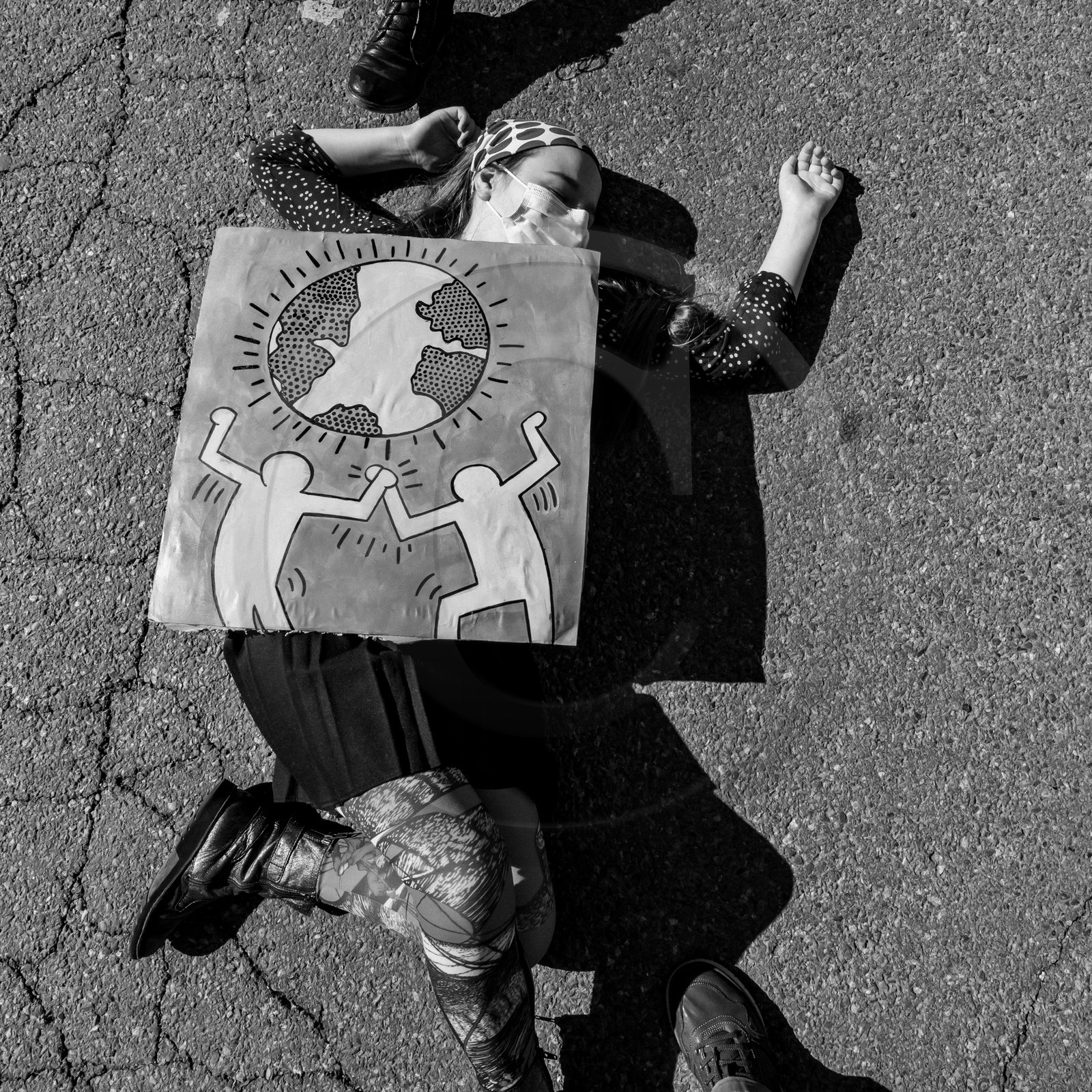 27 mars 2021 : Manifestation des jeunes pour le climat à Gap