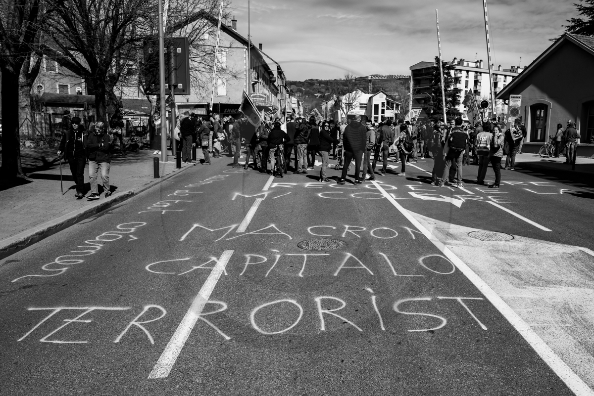 18 mars 2023 : Manifestation contre la réforme des retraites à Gap