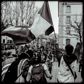 Manifestation à Gap le 24 janvier 2020