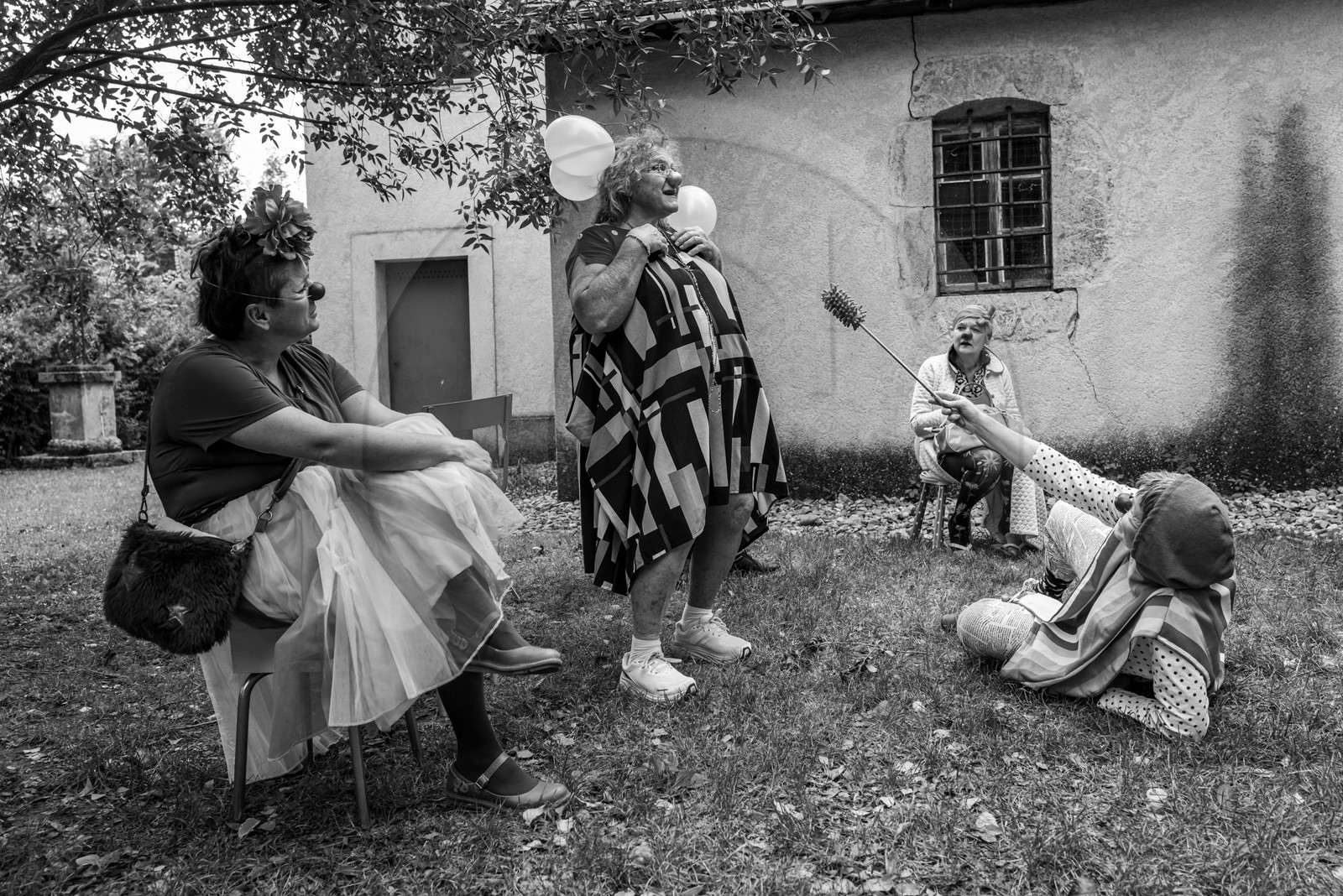 18 septembre 2024 : Des clowns à l'Ouort avec la compagnie Les nez'changent