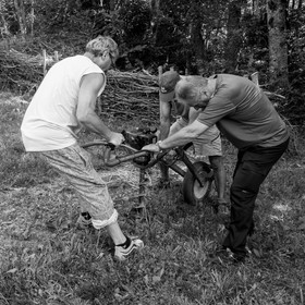 14 juin 2017 - Pose de la clôture