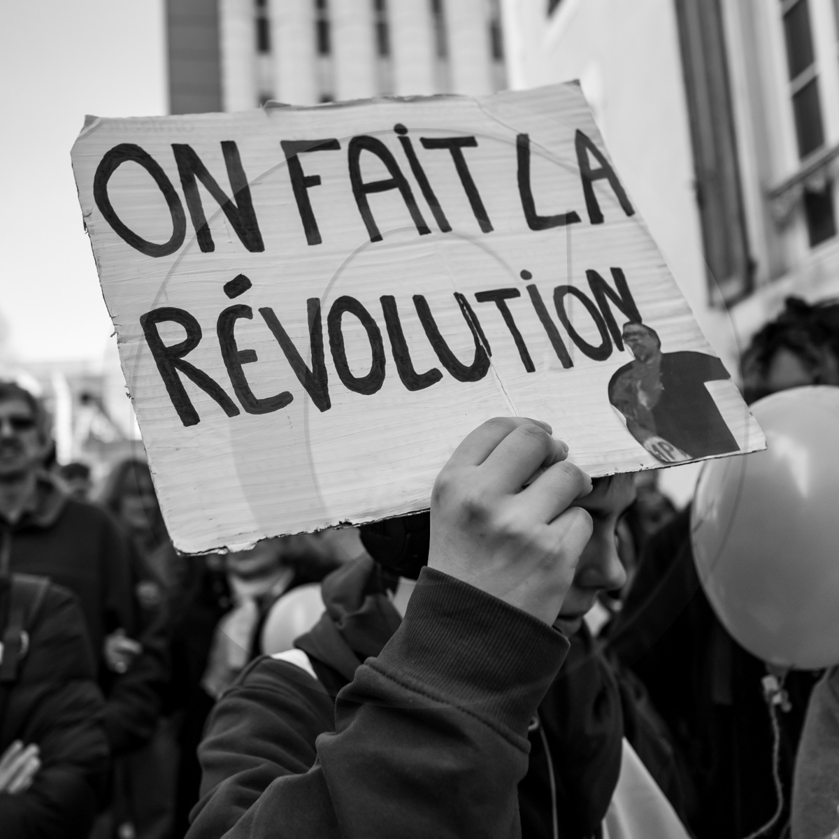 6 avril 2023 : Manifestation contre la réforme des retraites à Gap