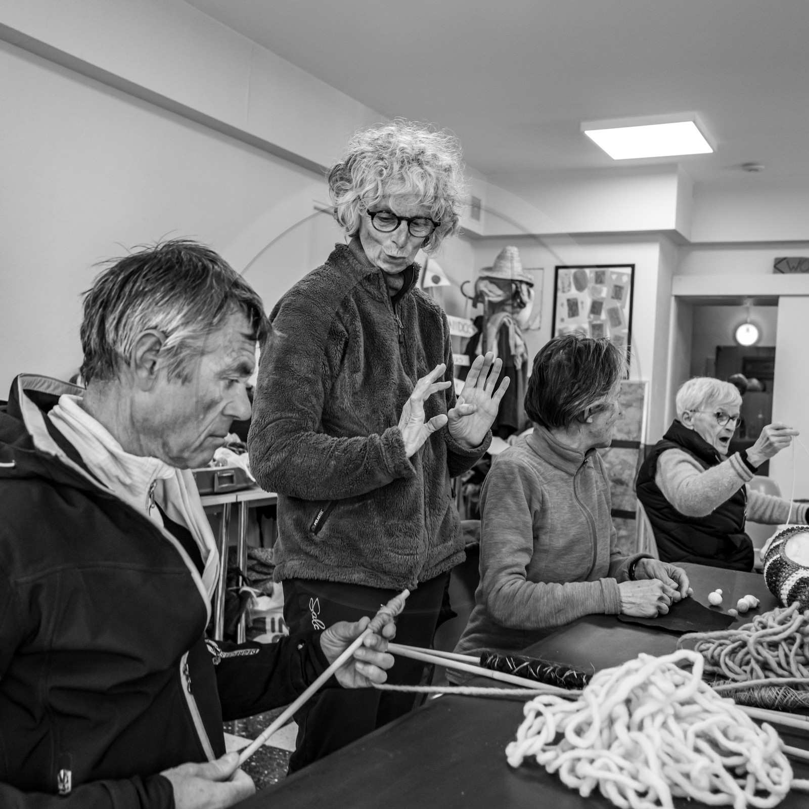 24 avril 2024 : Atelier laine et Rotary