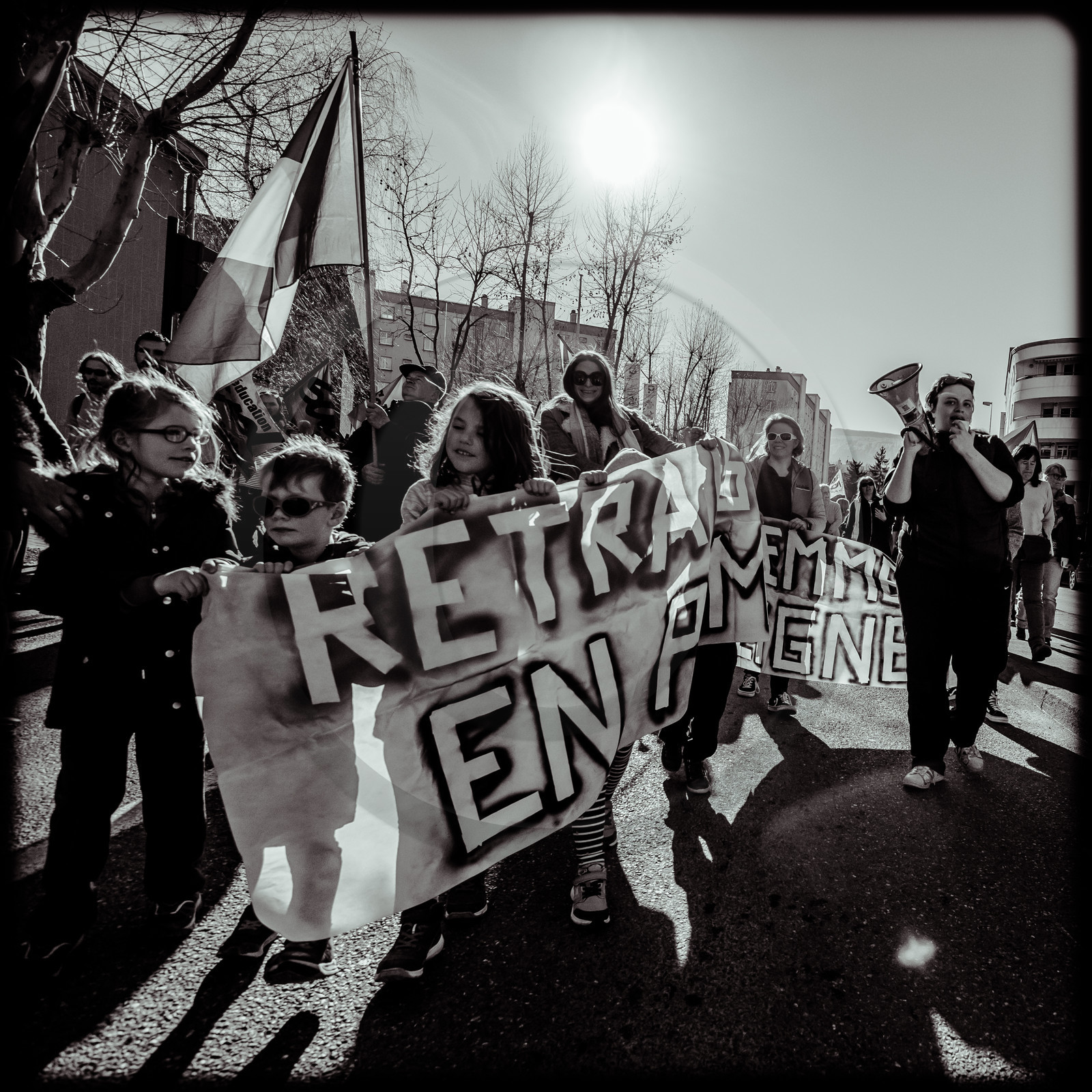 Manifestation pour la défense des retraites - Gap - 20 février 2020