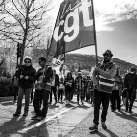 6 avril 2023 : Manifestation contre la réforme des retraites à Gap
