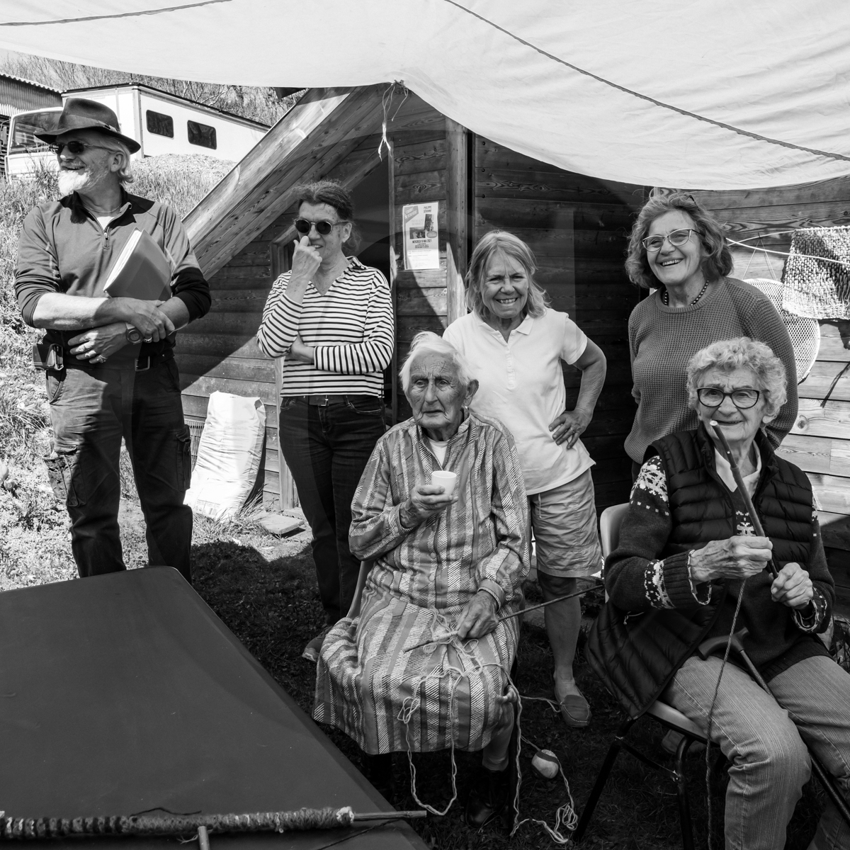 Atelier laine et promenade au jardin