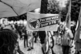 15 juin 2024 - Gap (Hautes-Alpes)- Manifestation contre l'extrême droite