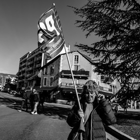 31 janvier 2023 : Manifestation contre la réforme des retraites. Plus de 4000 personnes dans les rues de Gap (Hautes-Alpes).