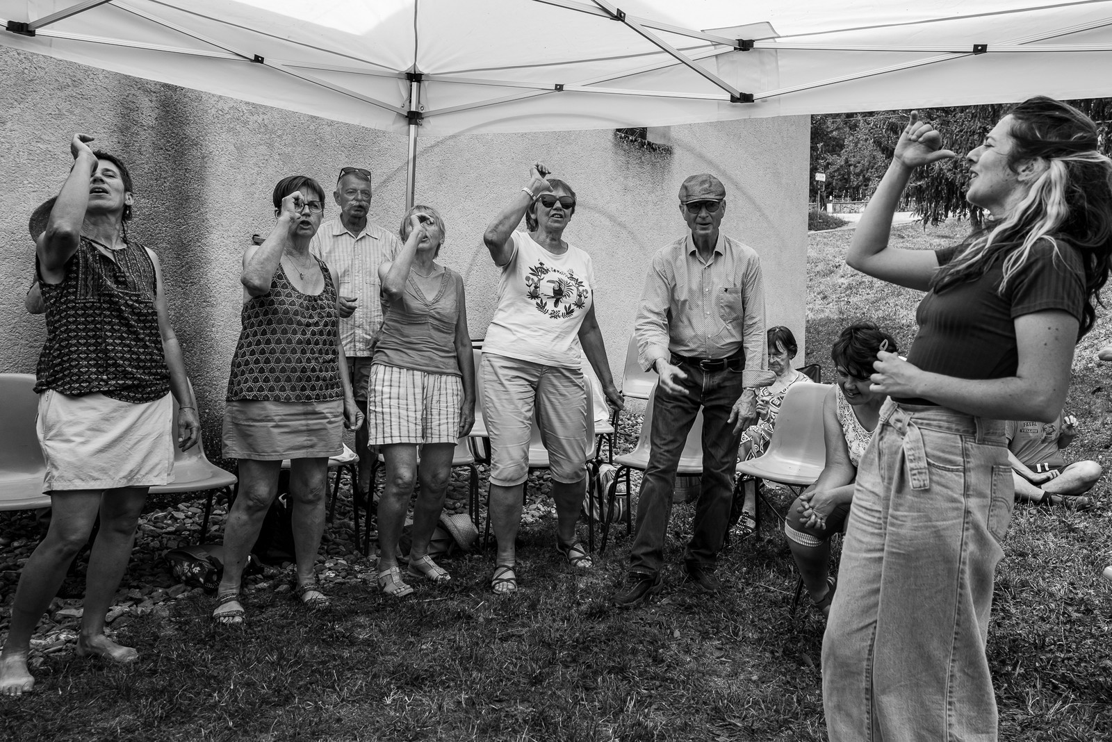 12 juillet 2023 : Une chorale à l'Ouort