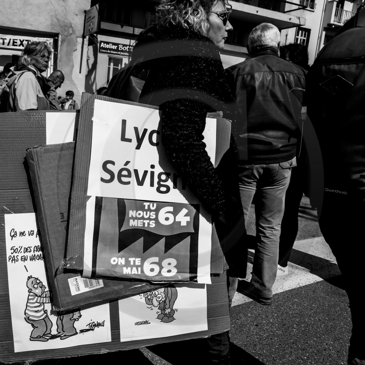 28 mars 2023 : Manifestation contre la réforme des retraites à Gap