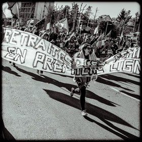 Manifestation pour la défense des retraites - Gap - 20 février 2020