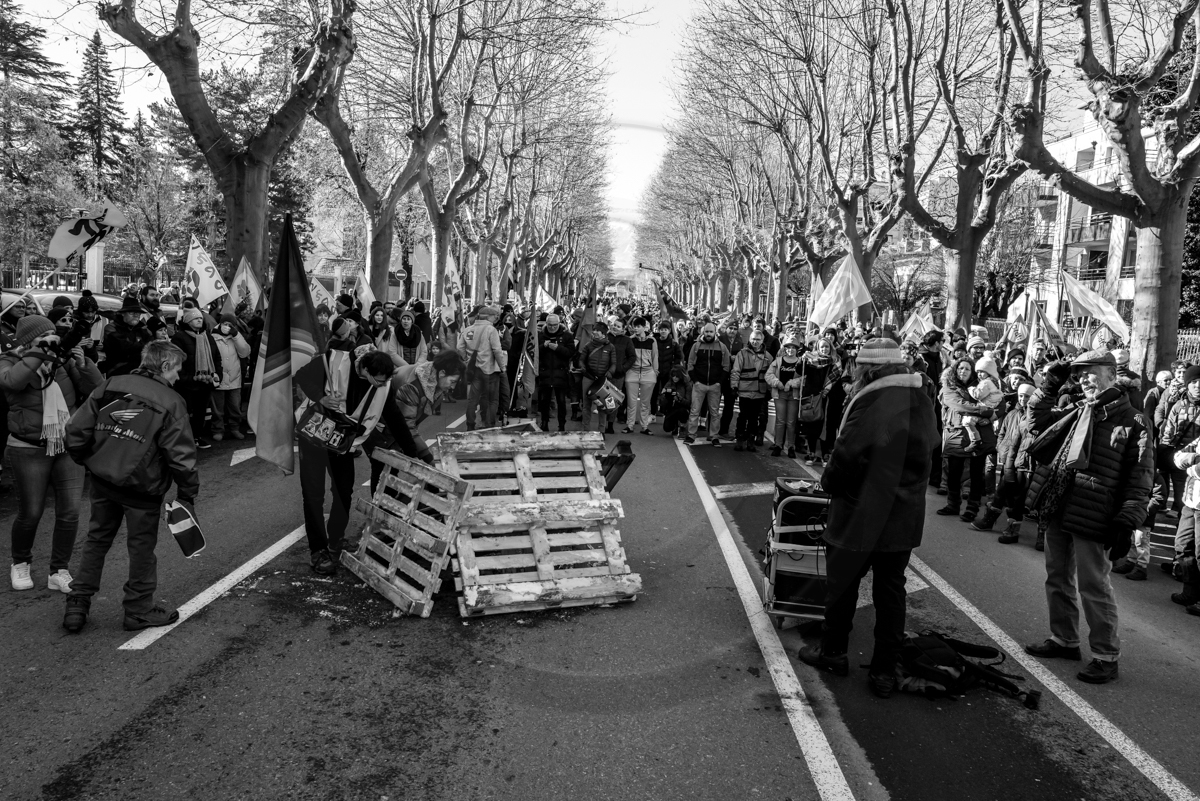 19 janvier 2023 : Manifestation pour le défense des retraites à Gap