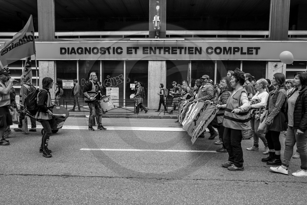 1er mai 2023 : manifestation à Gap (Hautes-Alpes)