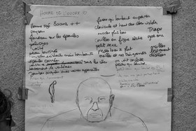 21 aout 2024 : Réalisation de Marcel Joli Coeur, l'homme de l'Ouort avec Barbara Fougnon, artiste plasticienne, et un anniversaire en chansons.