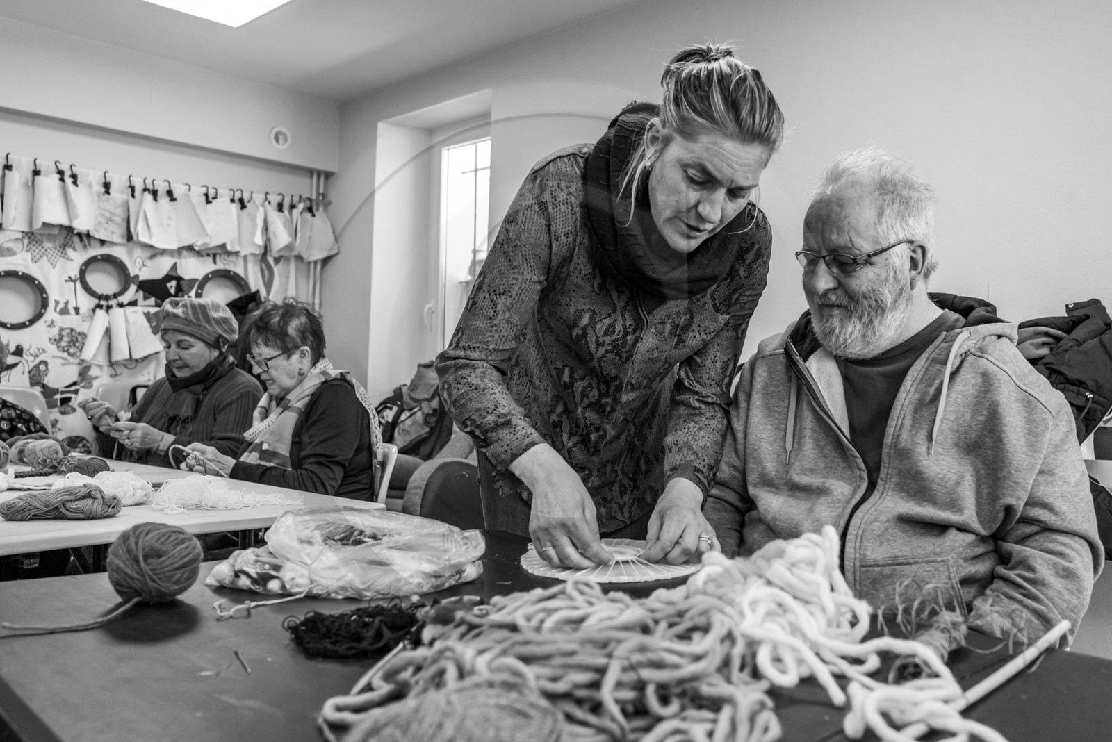 24 avril 2024 : Atelier laine et Rotary