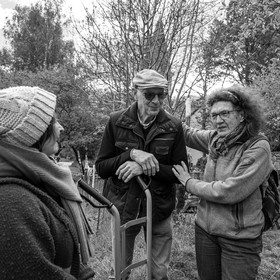 08 mai 2024 : Jeanne Alcaraz, cheffe de choeur, de retour à l'Ouort après la belle aventure 2023 où elle avait animé une chorale participative.