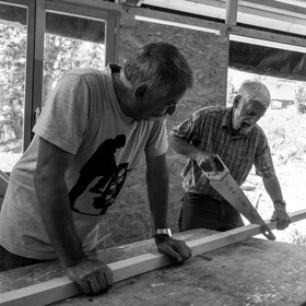 Construction d'une cabane