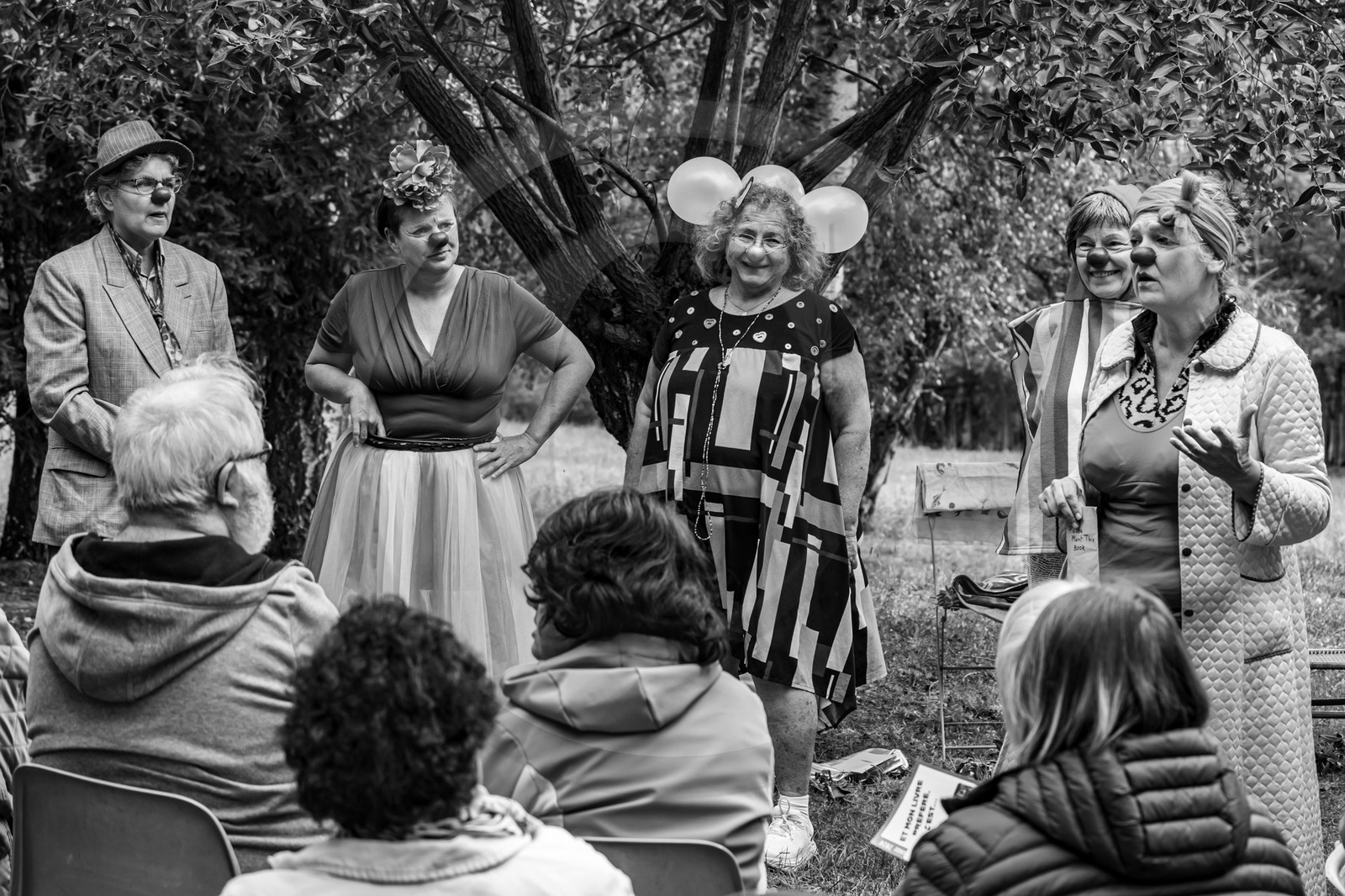 18 septembre 2024 : Des clowns à l'Ouort avec la compagnie Les nez'changent