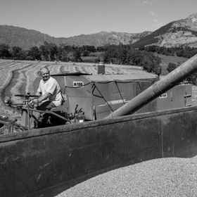 Les moissons dans le Champsaur