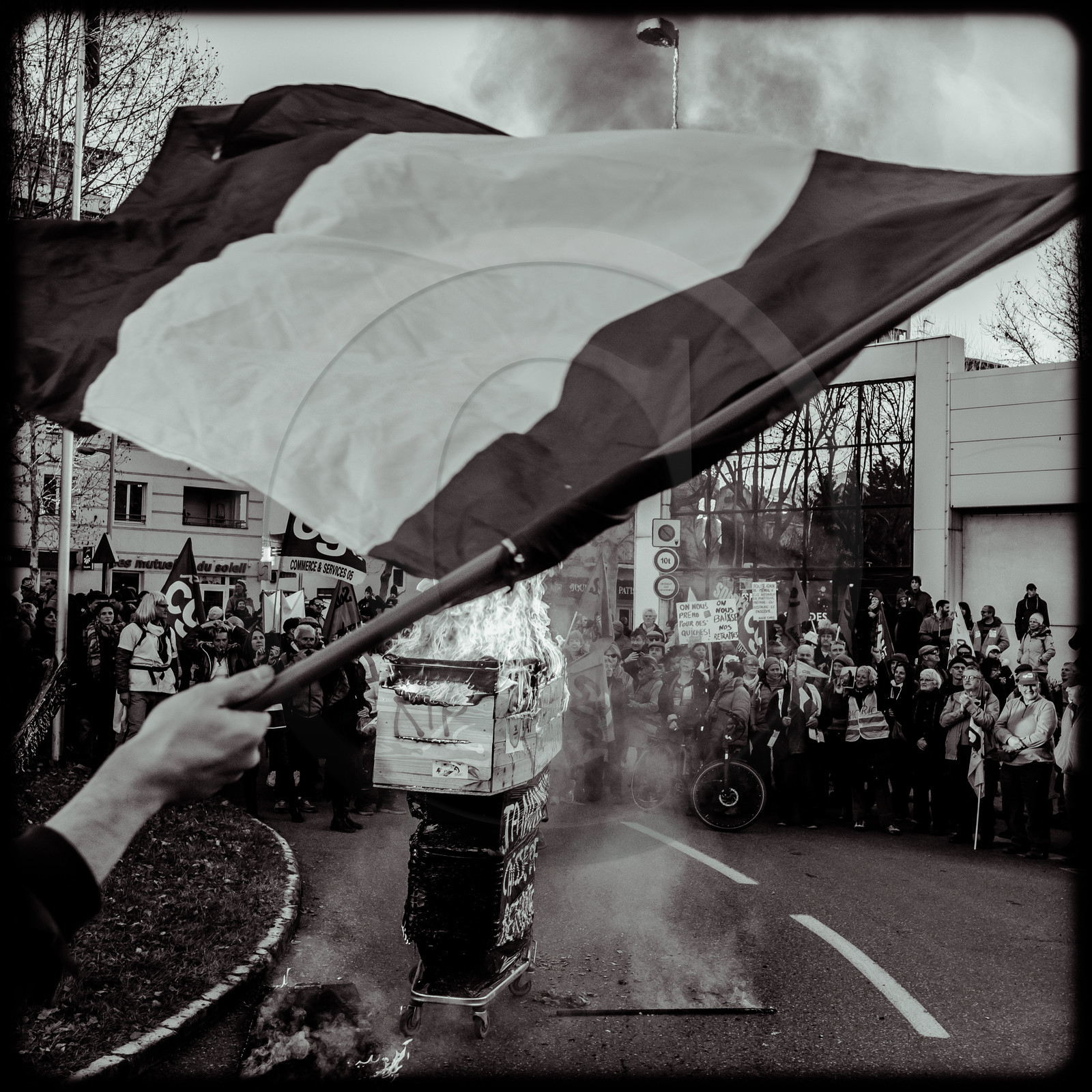 Manifestation à Gap le 09 janvier 2020