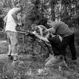 14 juin 2017 - Pose de la clôture