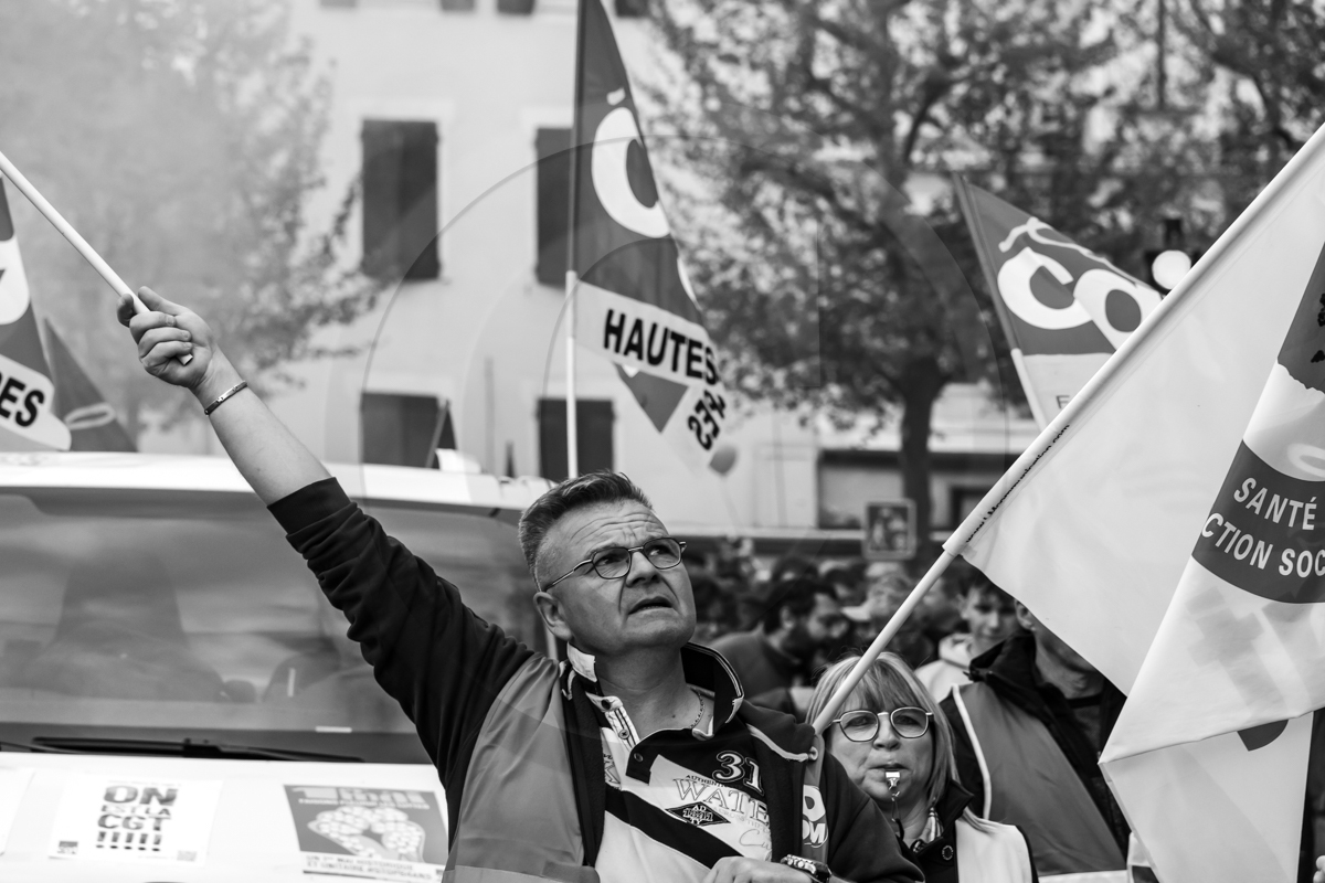 1er mai 2023 : manifestation à Gap (Hautes-Alpes)