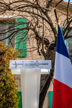 28 février 2025 : Manosque - Maison de Jean Giono - Rénovation et maison de site