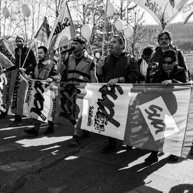 7 mars 2023 : Manifestation contre la réforme des retraites à Gap