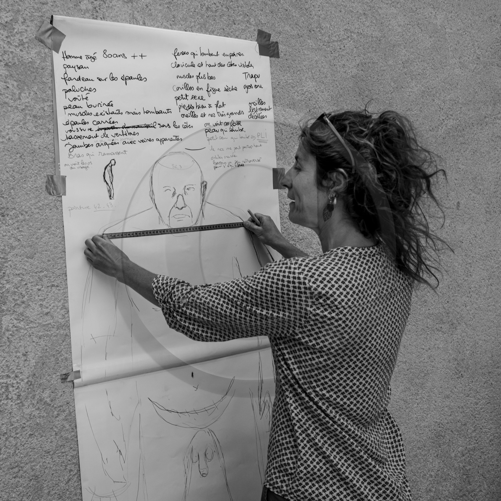 03 juillet 2024 : Création participative de L'homme de l'Ouort avec Barbara Fougnon, artiste plasticienne