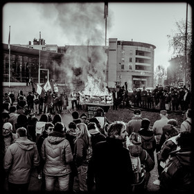 Manifestation à Gap le 09 janvier 2020