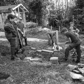 Construction de bacs surélevés