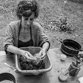 14 aout 2024 : Les ateliers créatifs proposés par l'Ouort au festival  l'Echo des Mots à Saint-Jean-Saint-Nicolas