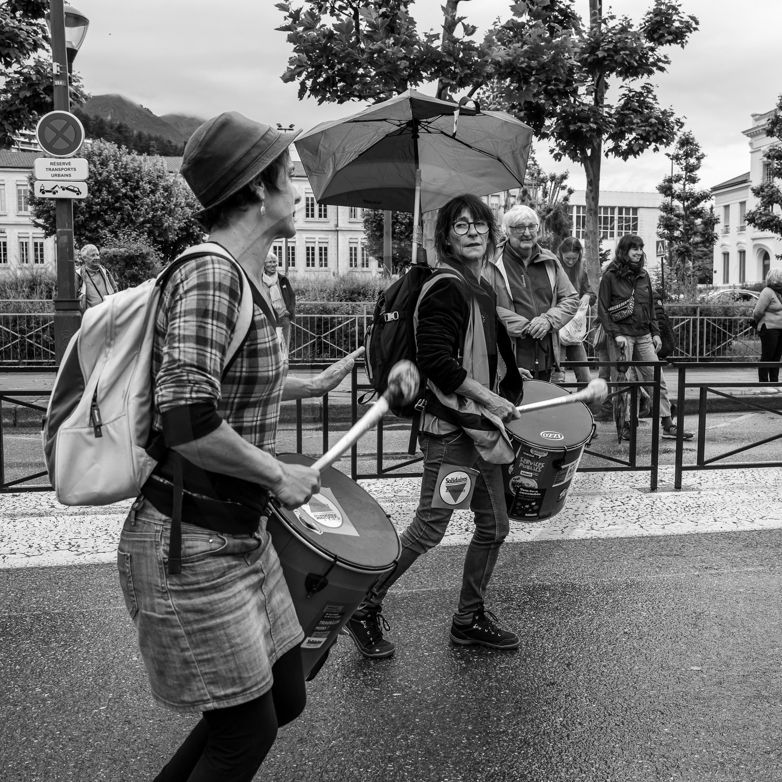 15 juin 2024 - Gap (Hautes-Alpes)- Manifestation contre l'extrême droite