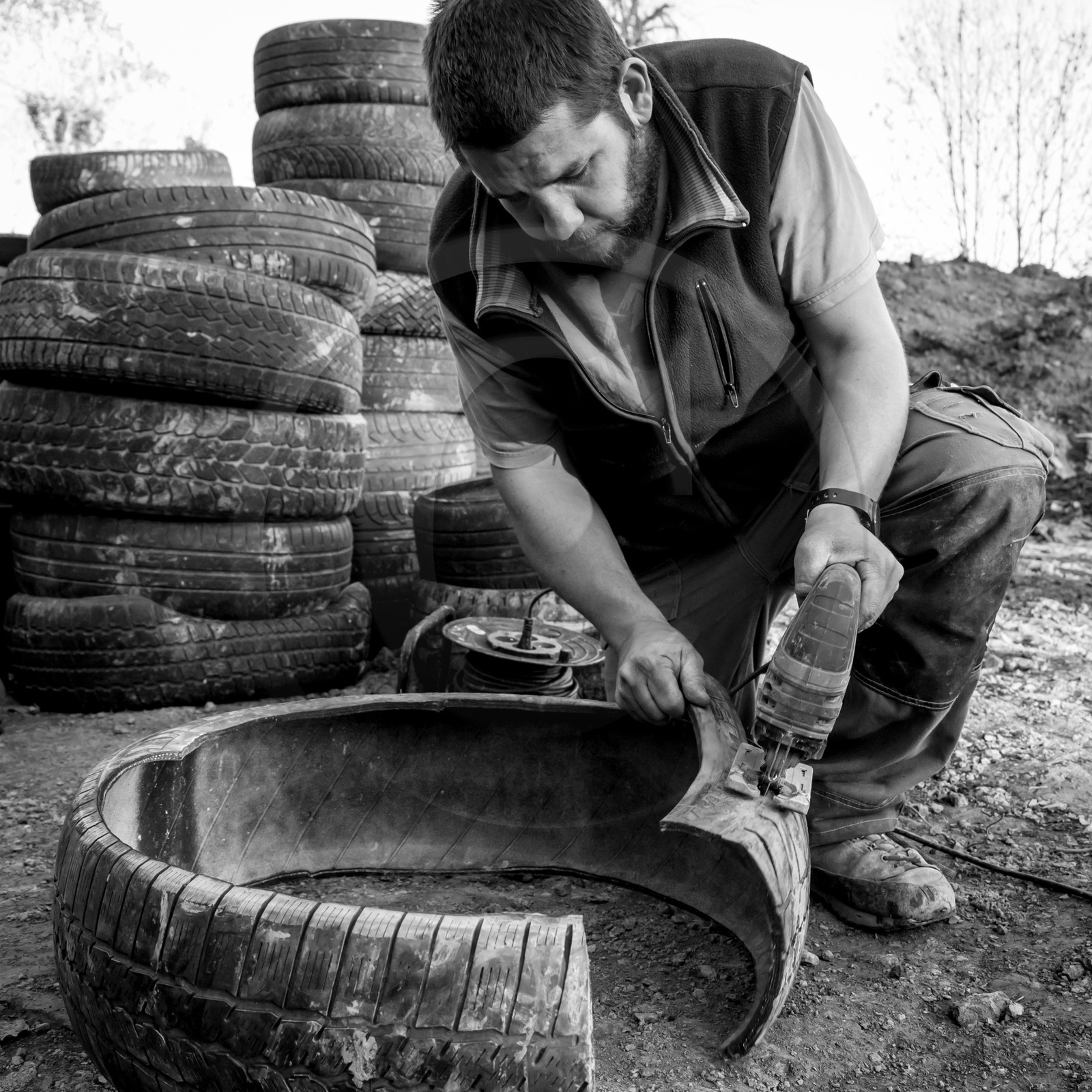Permaculture - Construction d'une serre bioclimatique semi-enterrée