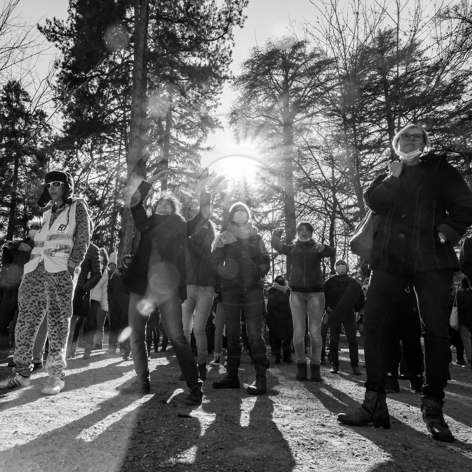 21 mars 2021 - Gap - Mobilisation pour la réouverture des lieux culturels