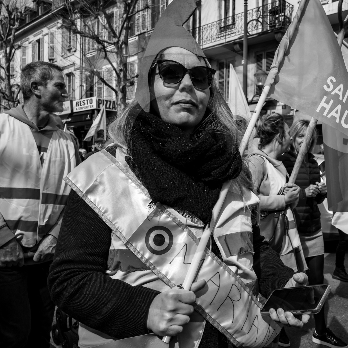 6 avril 2023 : Manifestation contre la réforme des retraites à Gap