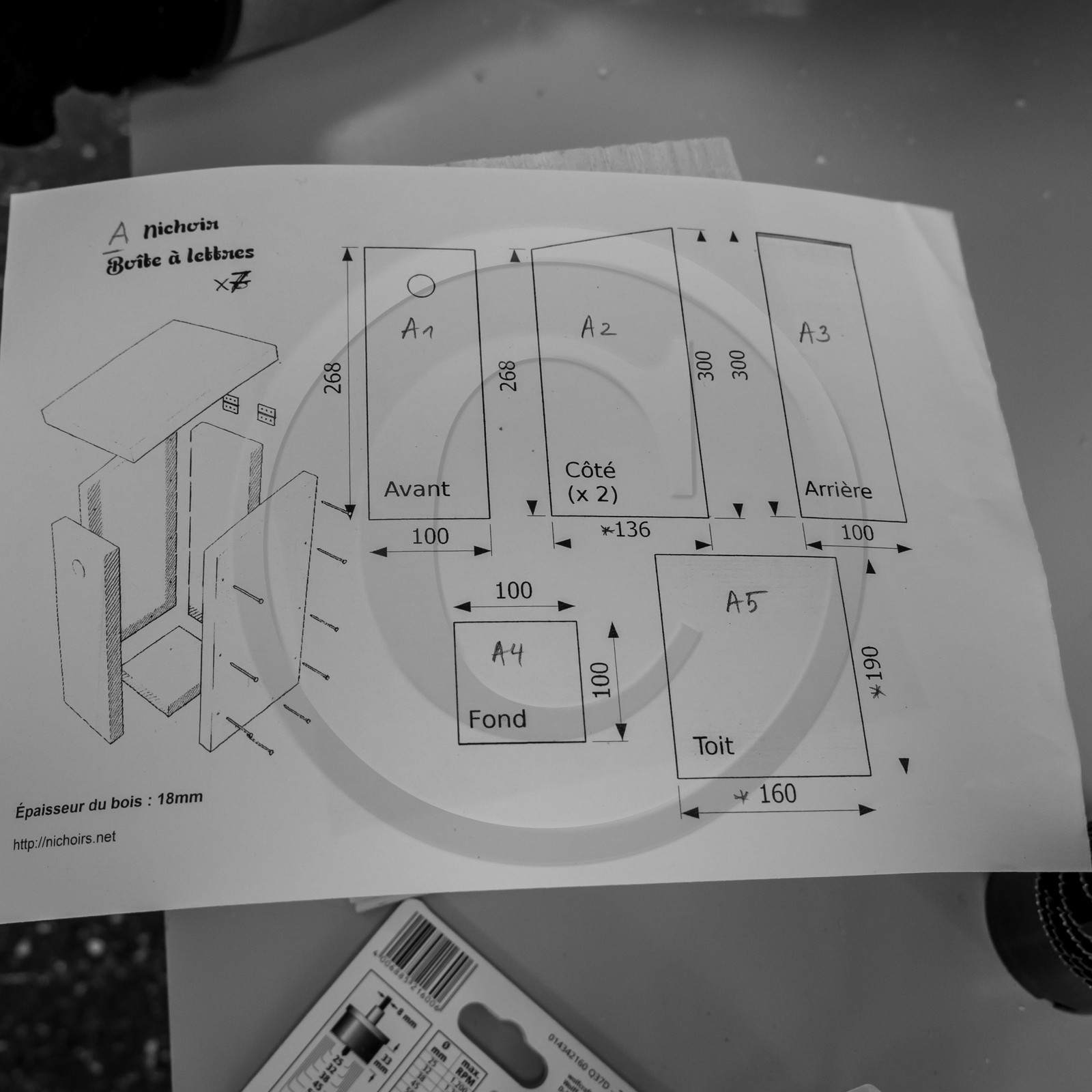 09 janvier 2019 : la fabrication des nichoirs