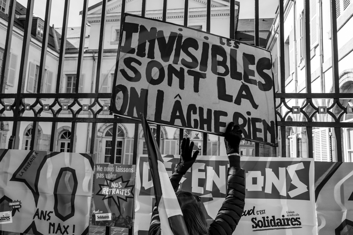 16 mars 2023 : Manifestation contre la réforme des retraites à Gap