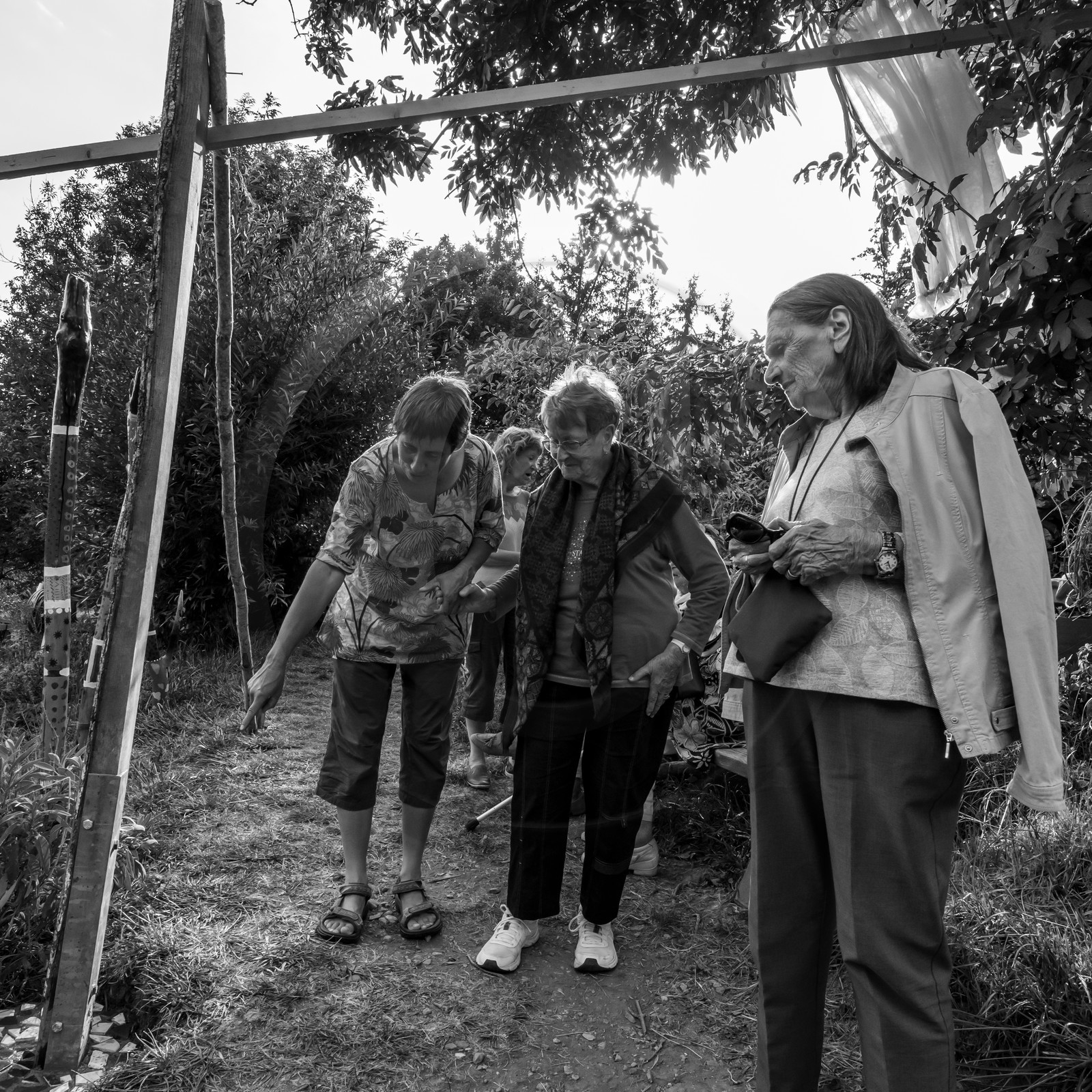 08 septembre 2021 : des jeux et des aménagements au jardin