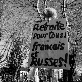 19 janvier 2023 : Manifestation pour le défense des retraites à Gap