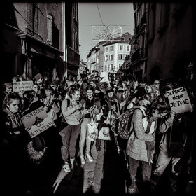 Les jeunes pour le climat - Youth for climate - Manifestation à Gap (Hautes-Alpes), le 29 11 19